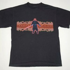 Star Wars Shirts - Vintage Darth Maul T-Shirt Double Sided Dark Side Star Wars Shirts - Vintage Darth Maul T-Shirt Double Sided Dark Side